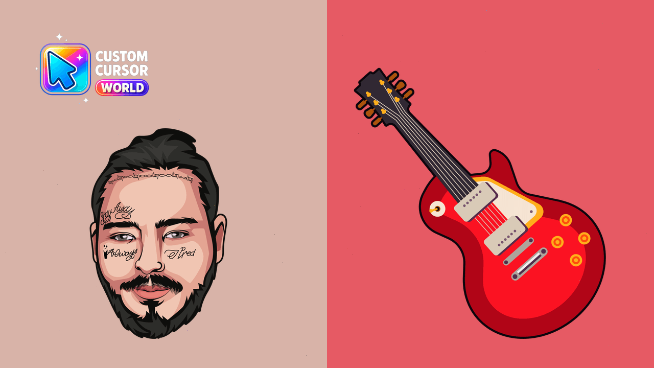 Cursor pack preview: Custom Post Malone Cursor Pack