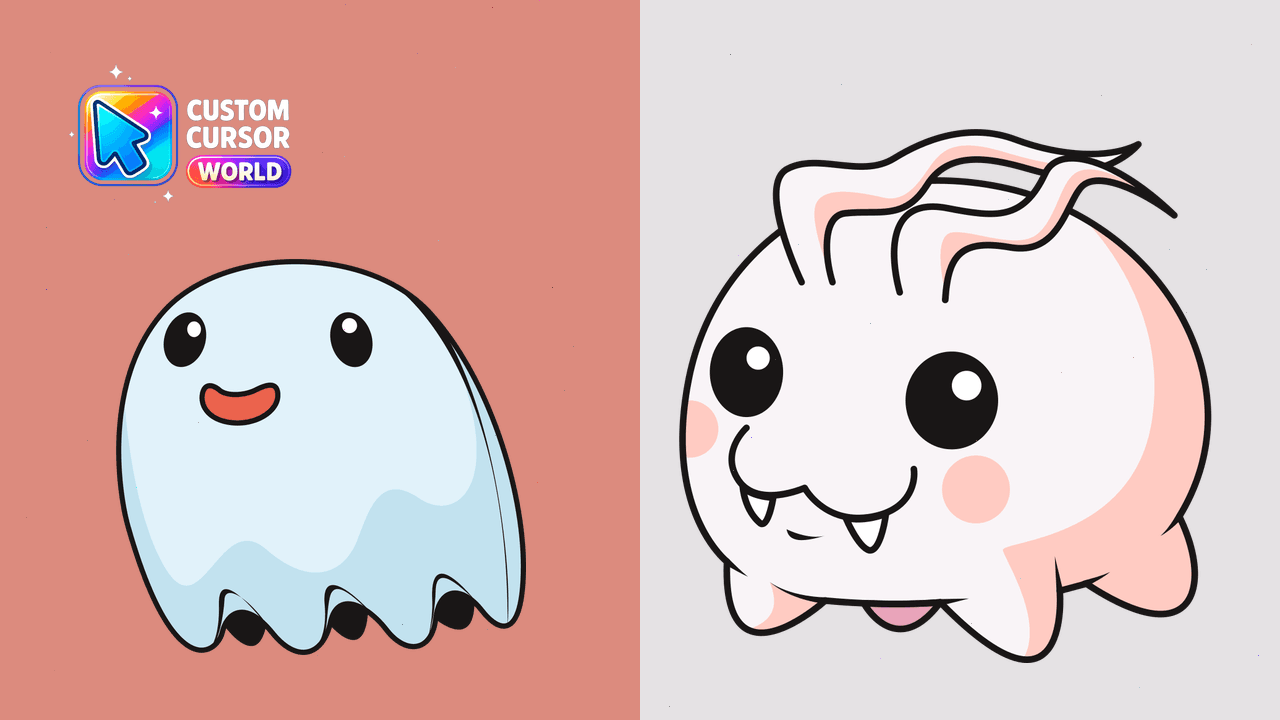 Cursor pack preview: Poyomon & Tokomon Custom Cursor Pack