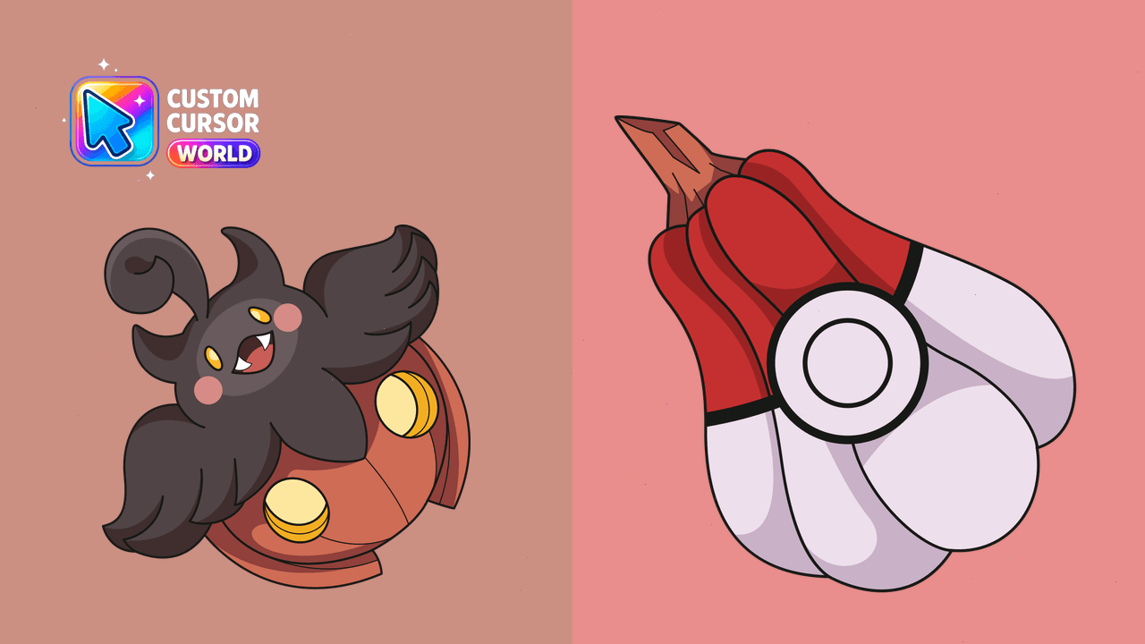 Cursor pack preview: Custom Cursor Pack - Pumpkaboo for Chrome & Edge
