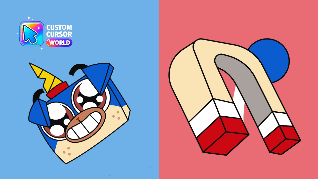 Cursor pack preview: Playful Puppycorn Custom Cursor Pack