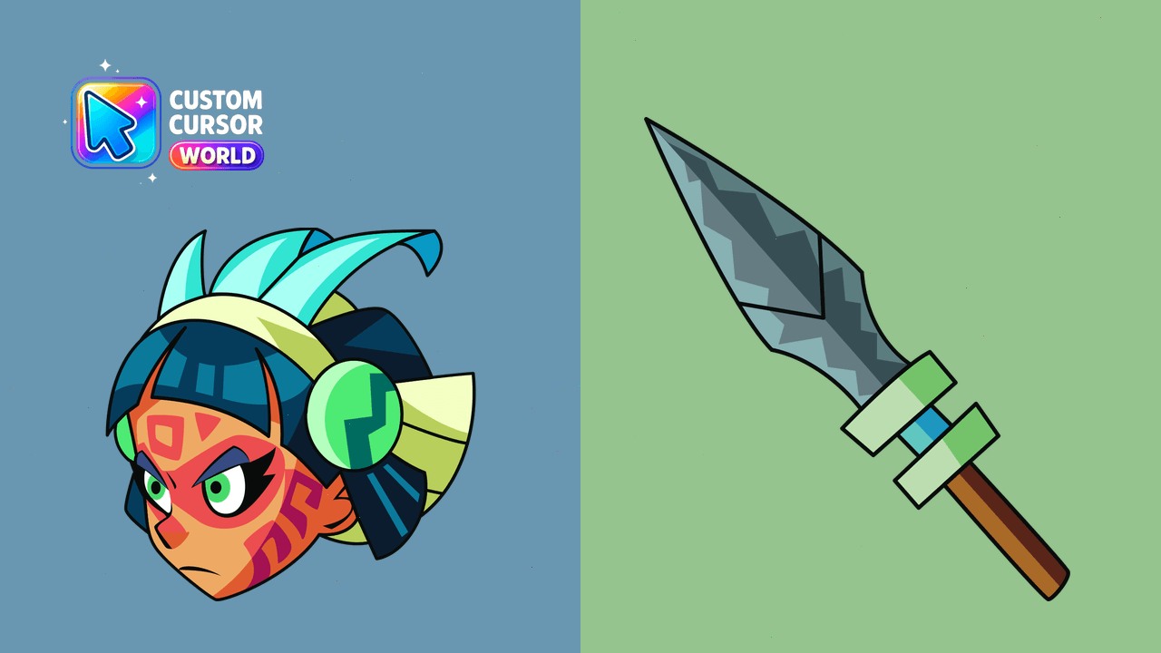 Cursor pack preview: Queen Nai Custom Cursor Pack for Chrome