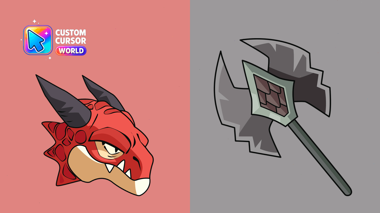 Cursor pack preview: Ragnir Custom Cursor Pack for Chrome & Edge