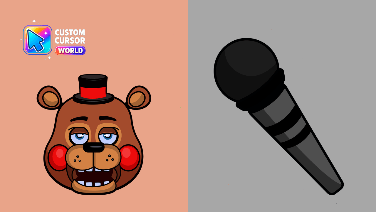 Cursor pack preview: Custom Rockstar Freddy Cursor Pack