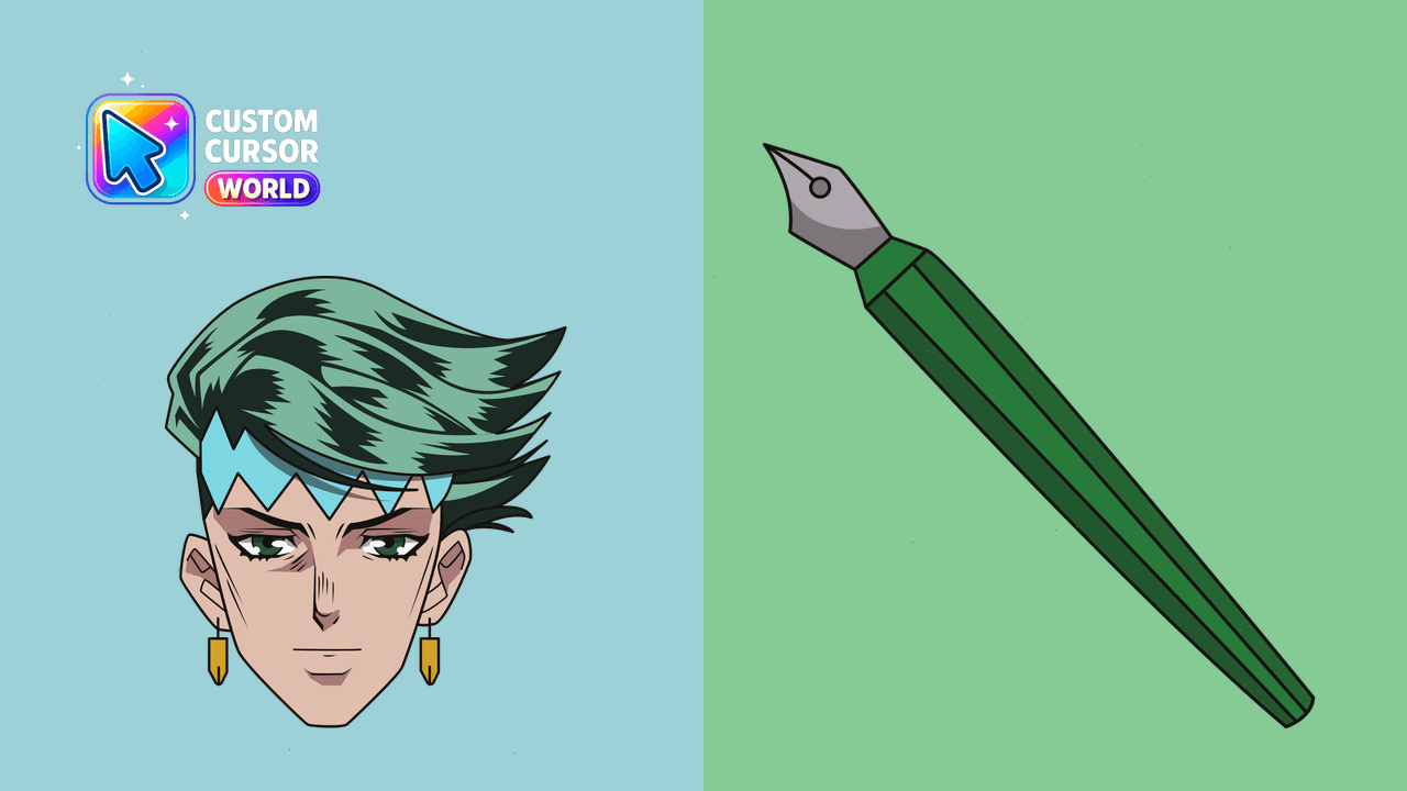 Cursor pack preview: Rohan Kishibe Custom Cursor for Chrome