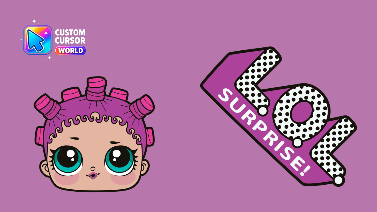 Cursor pack preview: Roller Sk8ter Custom Cursor for Chrome