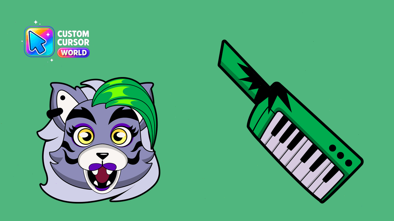 Cursor pack preview: Roxanne Wolf Custom Cursor Pack