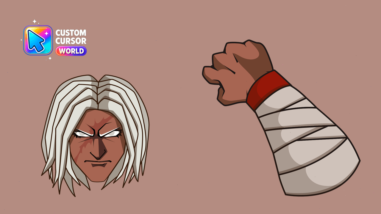 Cursor pack preview: Sakura Ogami Custom Cursor Pack