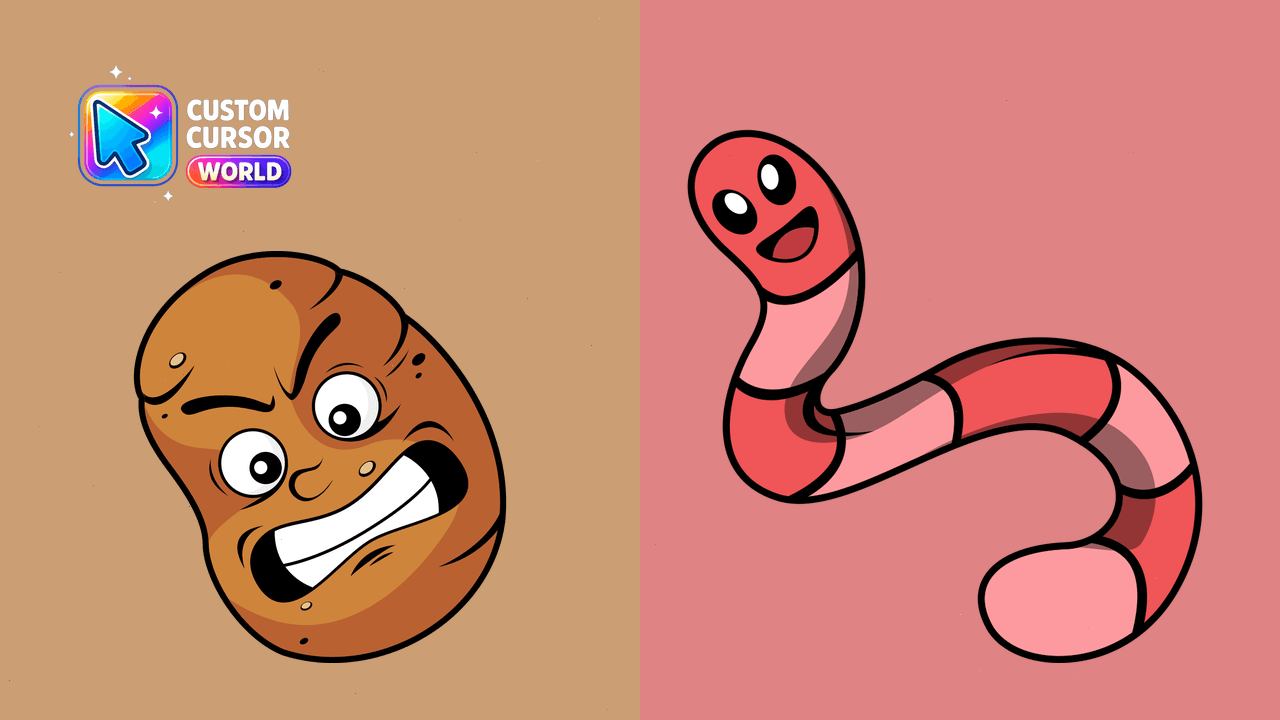 Cursor pack preview: Sal Spudder Custom Cursor Pack