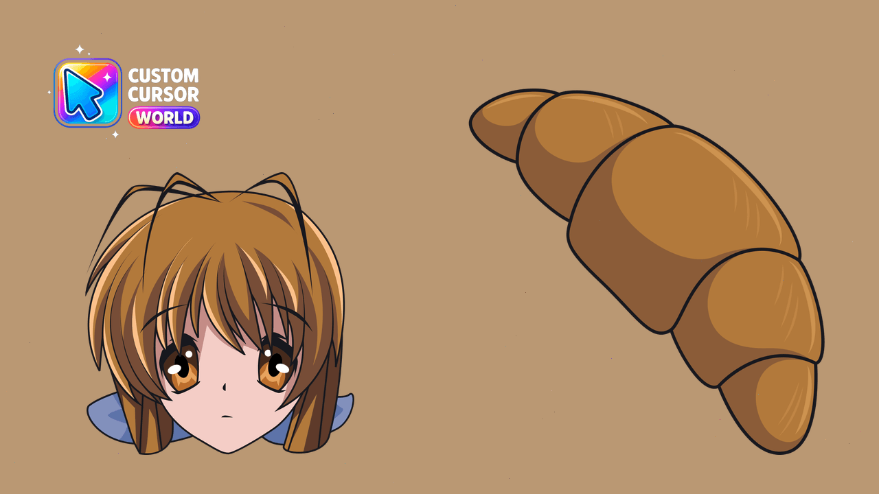 Cursor pack preview: Sanae Furukawa Custom Cursor Pack