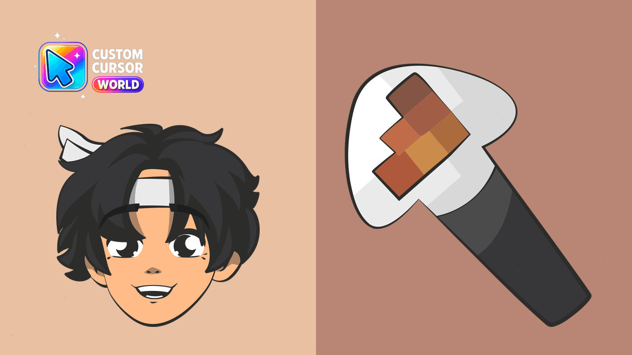 Cursor pack preview: Custom Cursor Pack for Minecraft Lovers