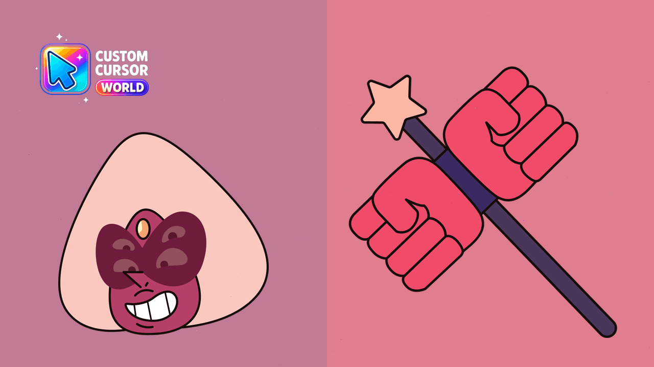 Cursor pack preview: Custom Cursor Pack - Sardonyx Inspired by Steven Universe