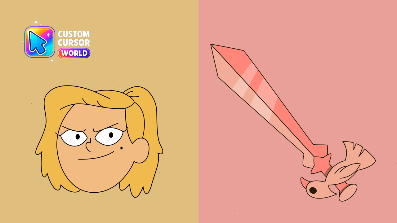 Cursor pack preview: Sasha Waybright Custom Cursor Pack