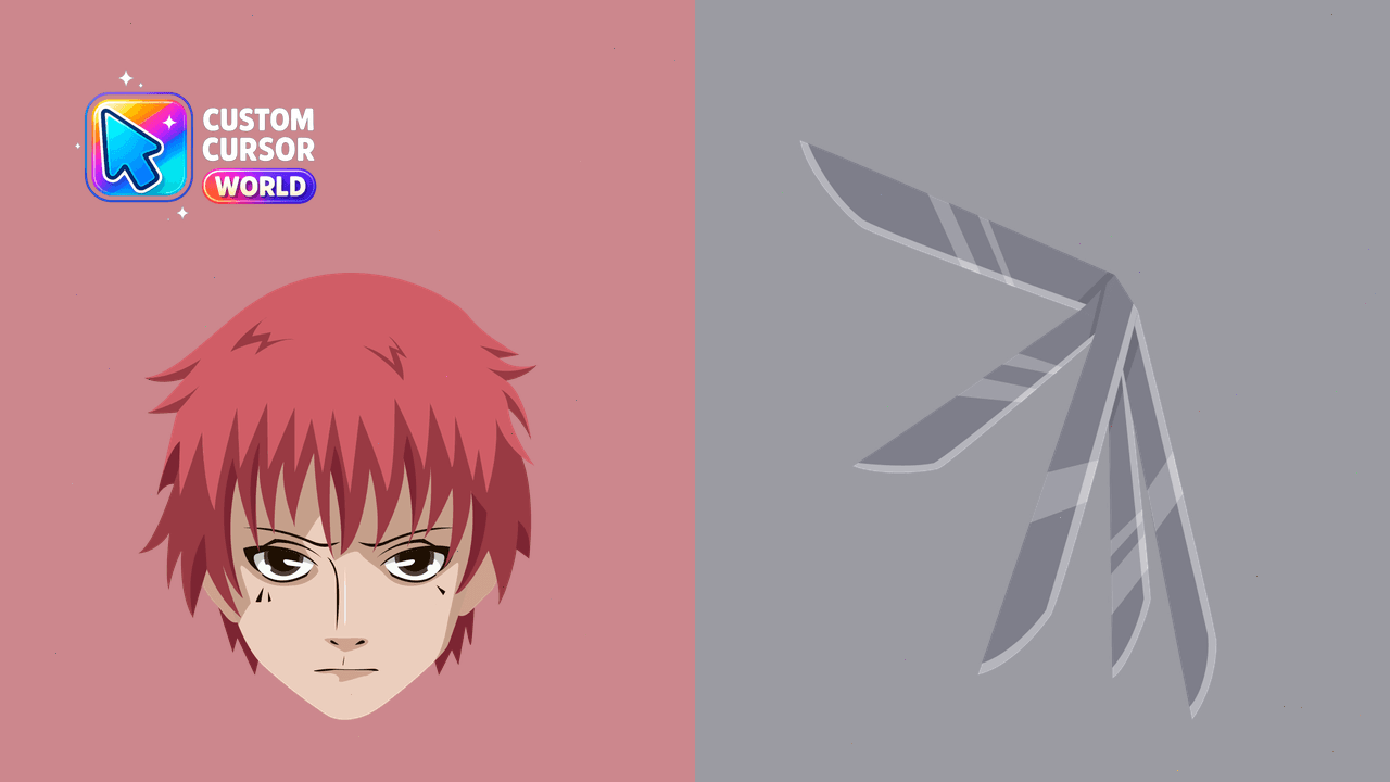 Cursor pack preview: Custom Sasori Cursor Pack for Chrome