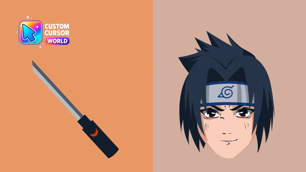 Cursor pack preview: Sasuke Uchiha Custom Cursor Pack