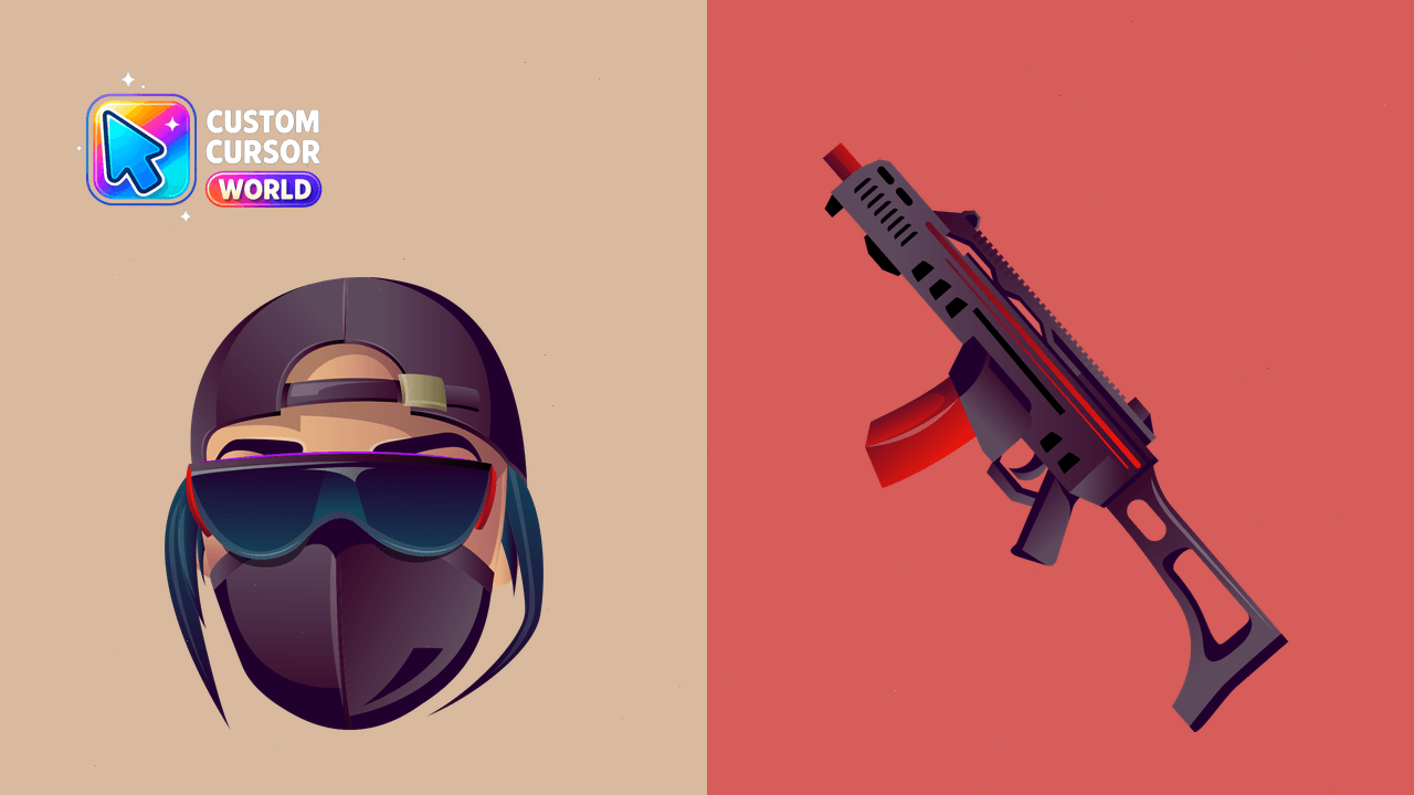 Cursor pack preview: Scarlet Commander Cursor Pack