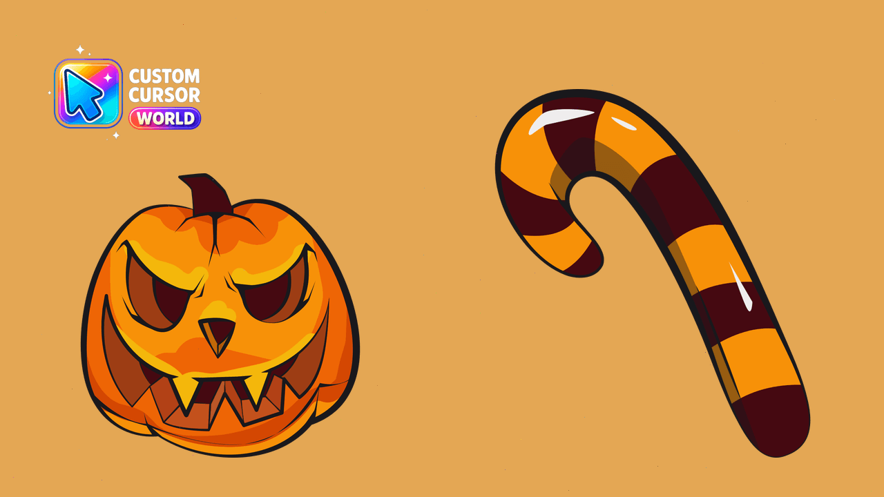 Cursor pack preview: Spooky Cursor Pack for Halloween