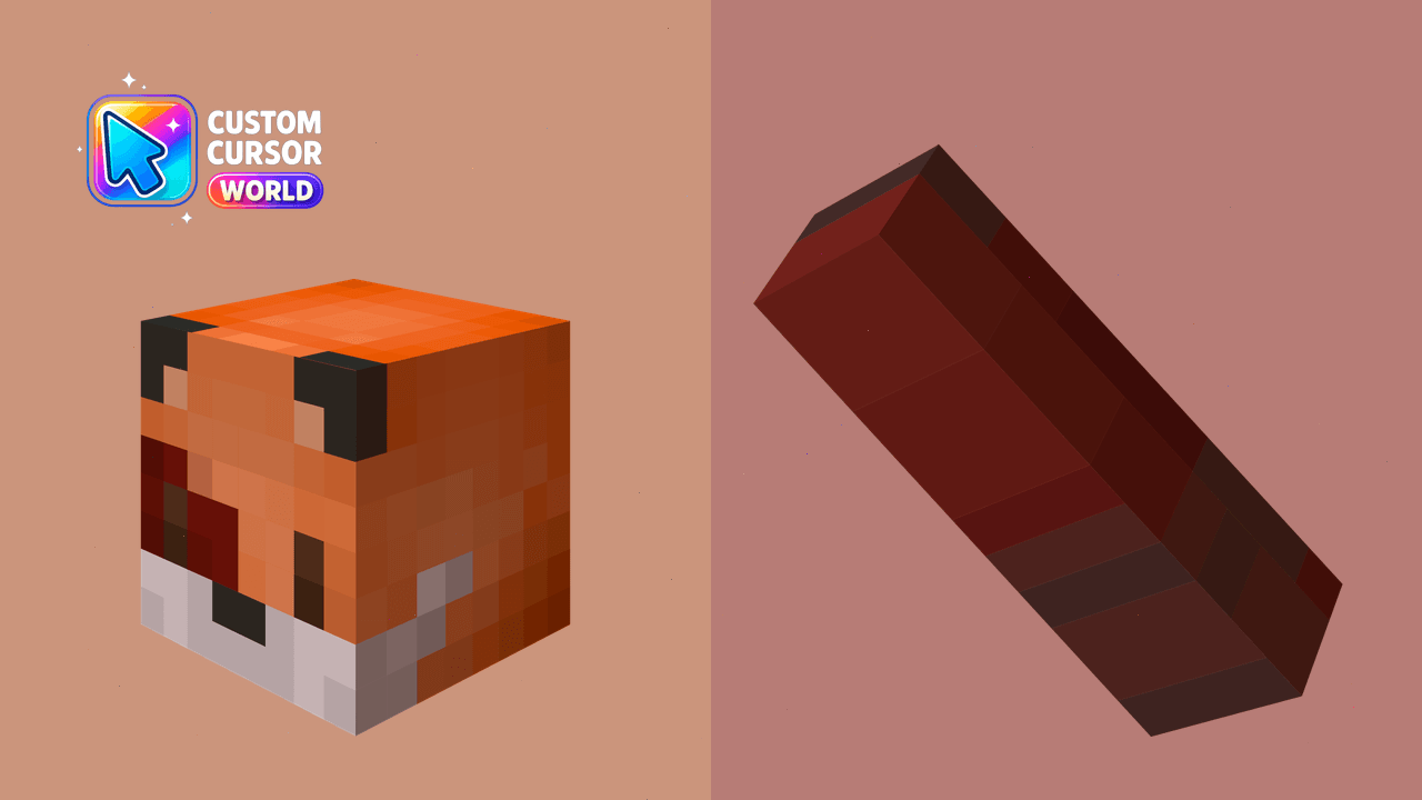 Cursor pack preview: Custom Seapeekay Minecraft Cursor Pack for Chrome & Edge