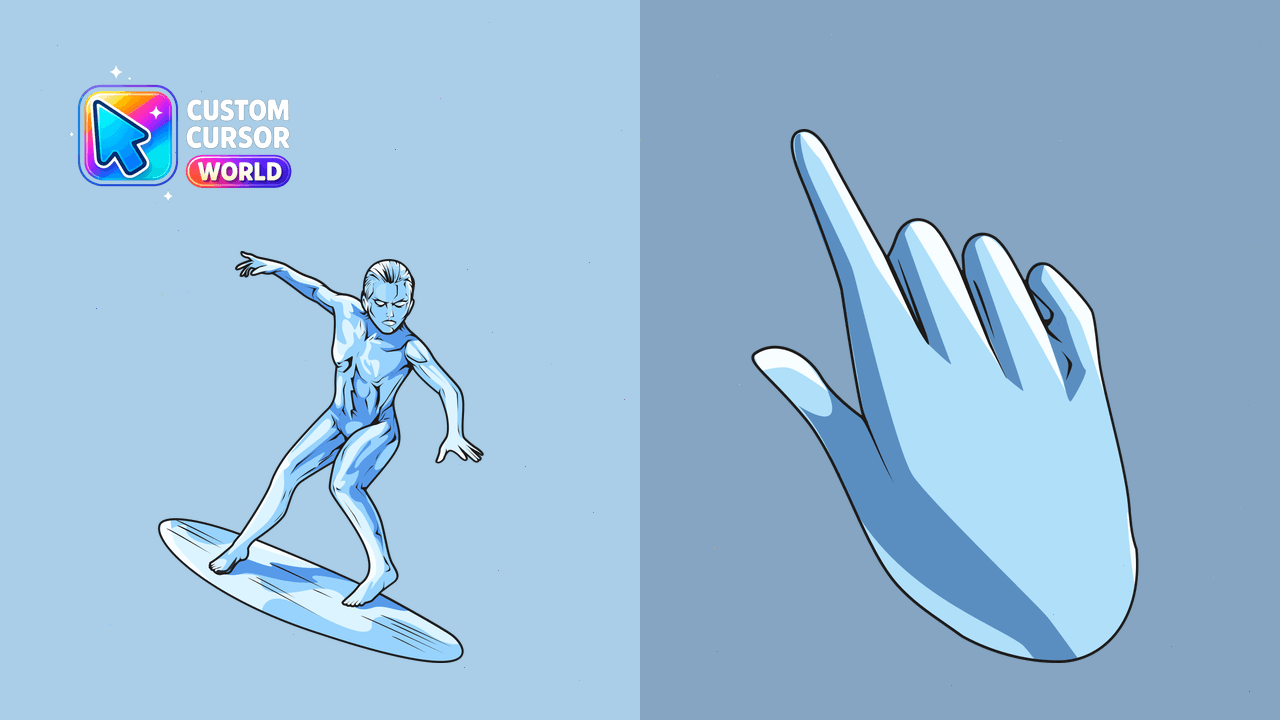 Cursor pack preview: Shalla-Bal Custom Cursor Pack for Chrome and Edge