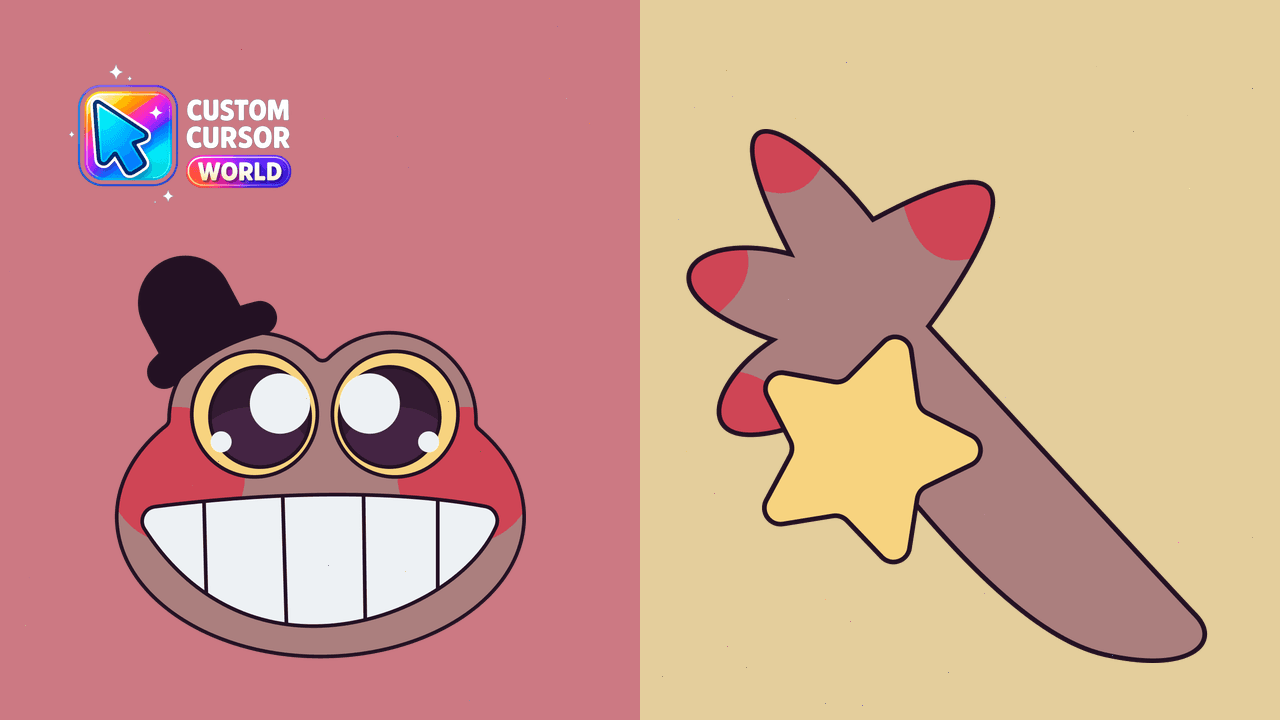 Cursor pack preview: Custom Wild West Cursor Pack for Browsers