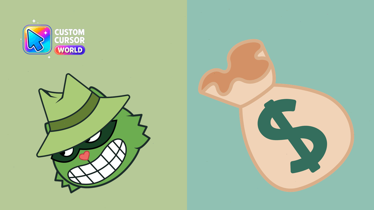 Cursor pack preview: Shifty Custom Cursor Pack for Windows & Browsers