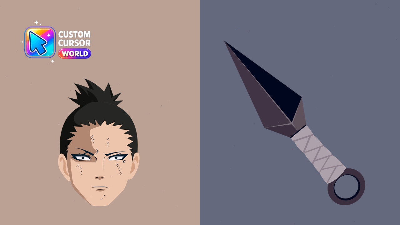 Cursor pack preview: Lazy Genius Cursor Pack - Shikamaru Nara