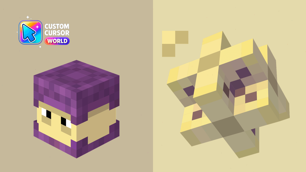 Cursor pack preview: Shulker Custom Cursor Pack