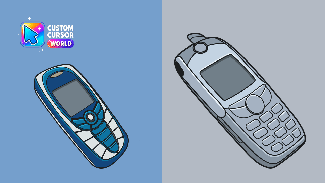 Cursor pack preview: Retro Cursor Pack - Siemens Edition