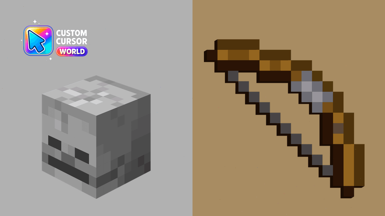 Cursor pack preview: Skeleton Custom Cursor Pack