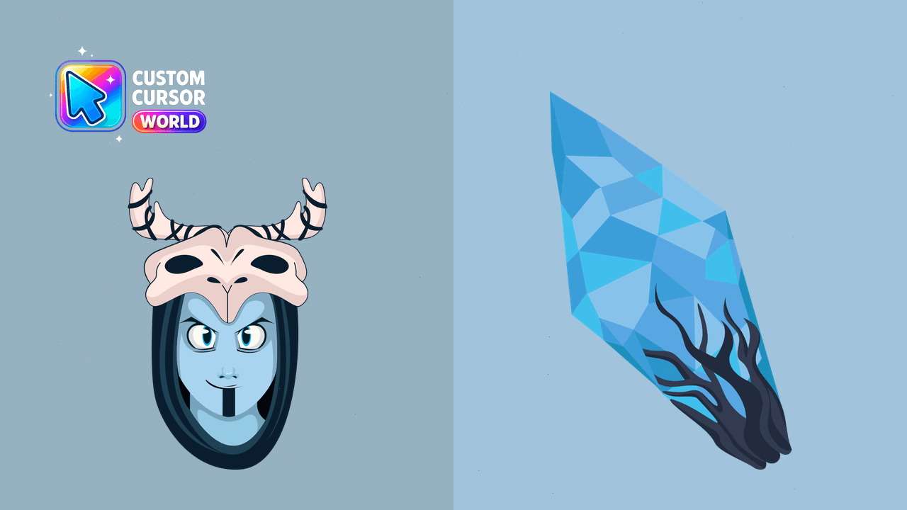Cursor pack preview: Custom Skrael Cursor Pack for Animation Movies