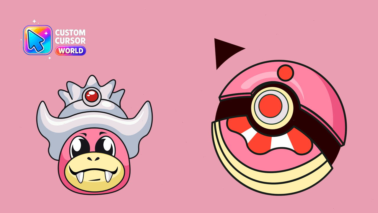 Cursor pack preview: Custom Slowking Cursor Pack