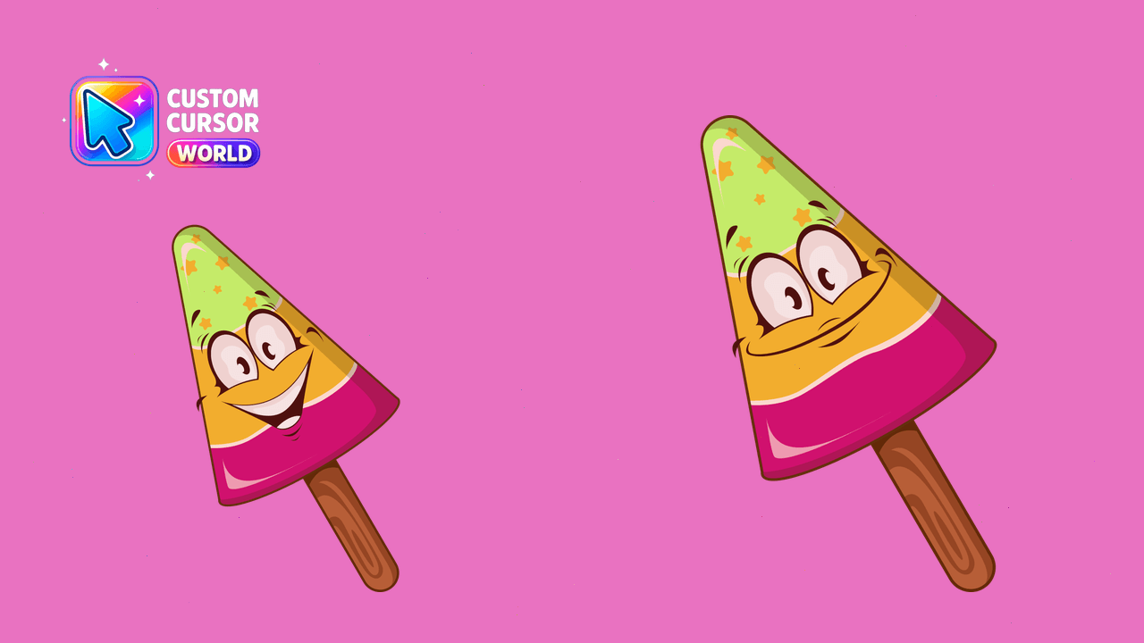Cursor pack preview: Sweet Cursor Pack - Ice Cream Delight