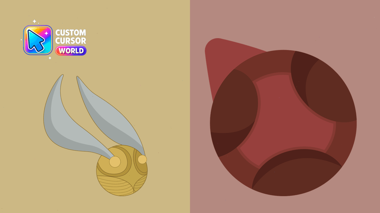 Cursor pack preview: Harry Potter Custom Cursor Pack - Quidditch Edition