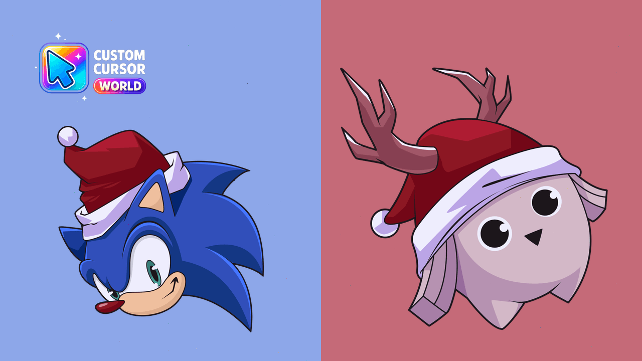 Cursor pack preview: Sonic Koco Festive Cursor Pack