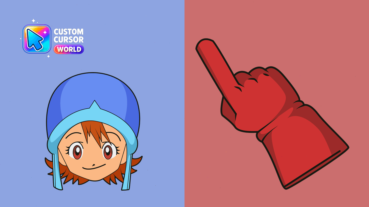 Cursor pack preview: Sora Takeuchi Custom Cursor Pack for Chrome