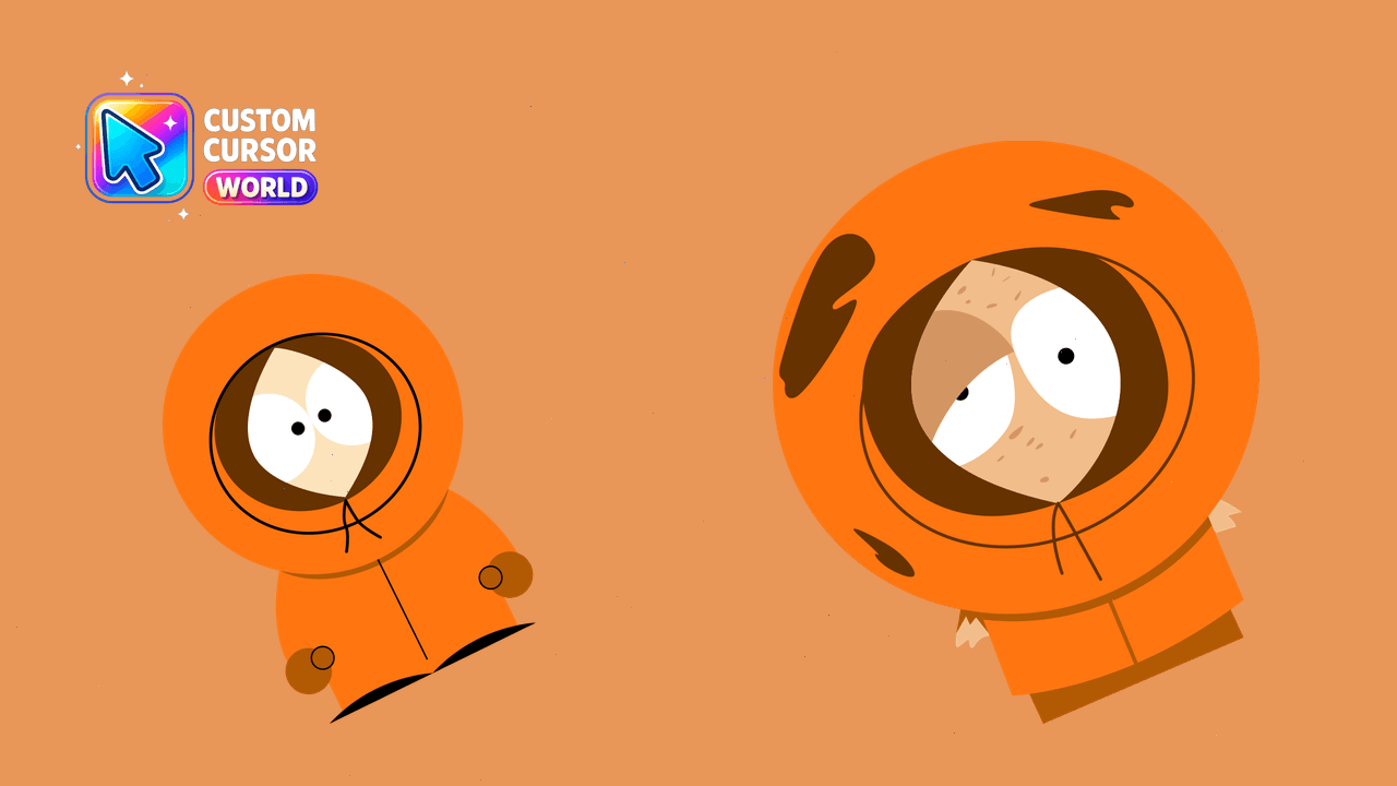 Cursor pack preview: Kenny McCormick Custom Cursor Pack for Web Browsers