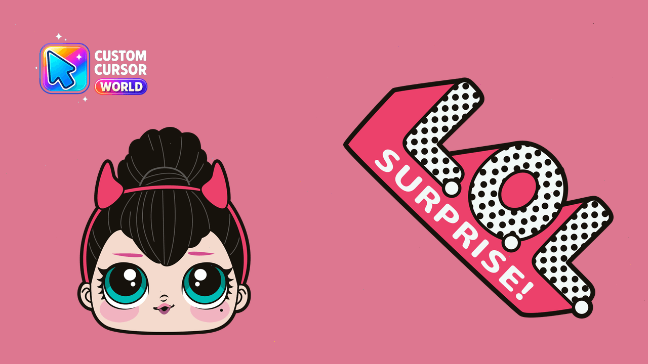 Cursor pack preview: Spice Cursor Pack for L.O.L. Surprise!