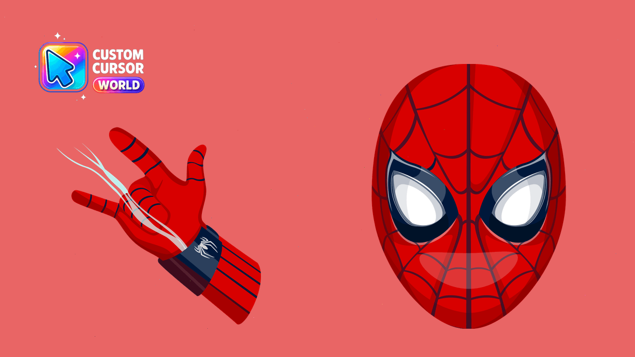 Cursor pack preview: Spiderman Custom Cursor Pack