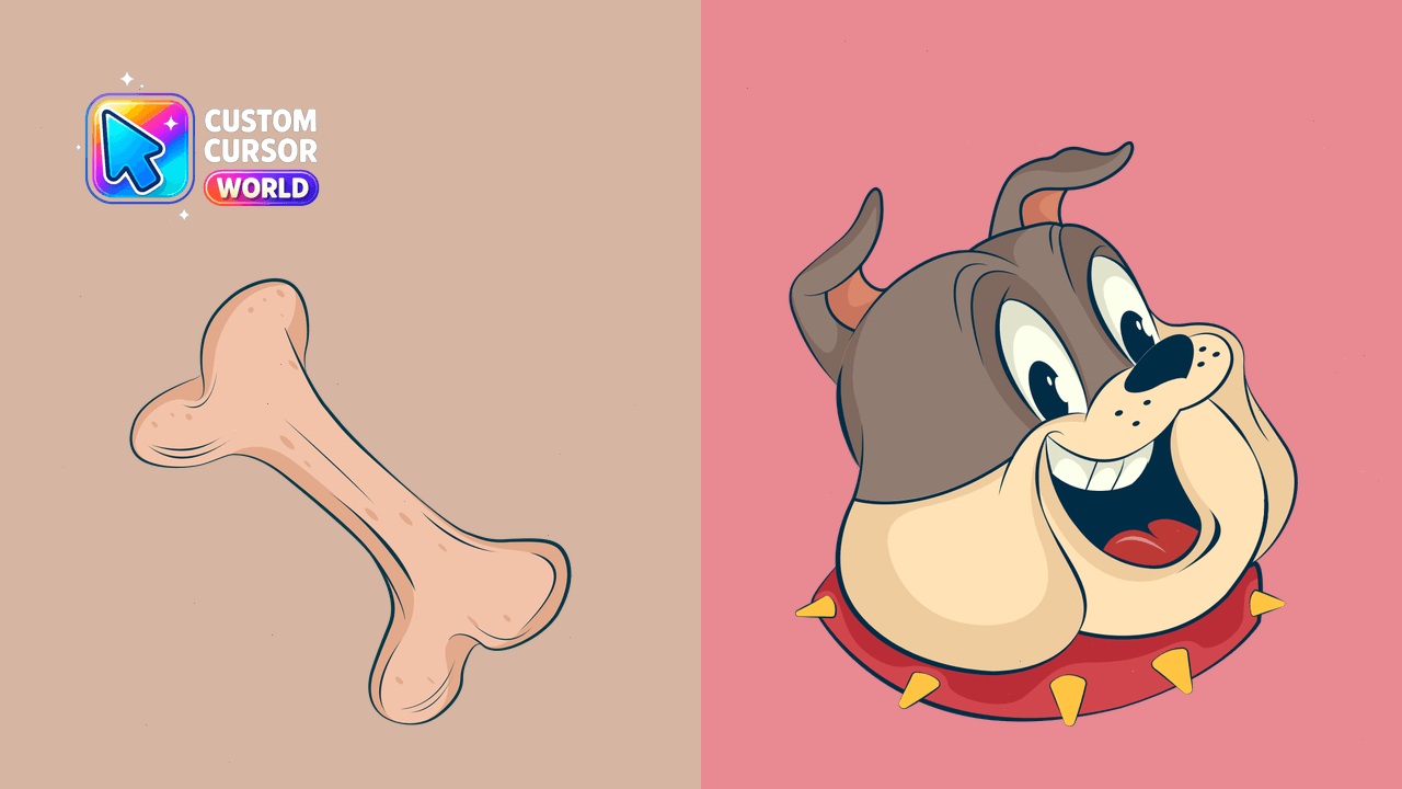 Cursor pack preview: Spike Dog Cursor Pack - Tom & Jerry Collection