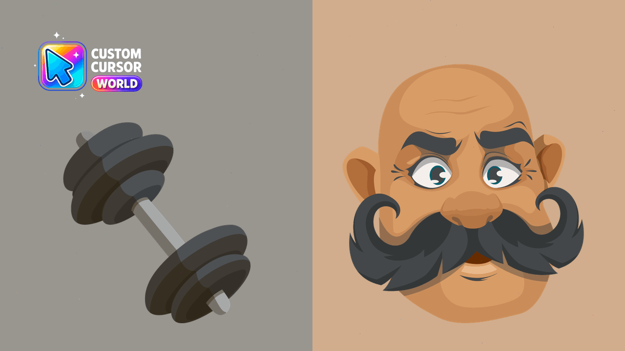 Cursor pack preview: Strongman Cursor Pack