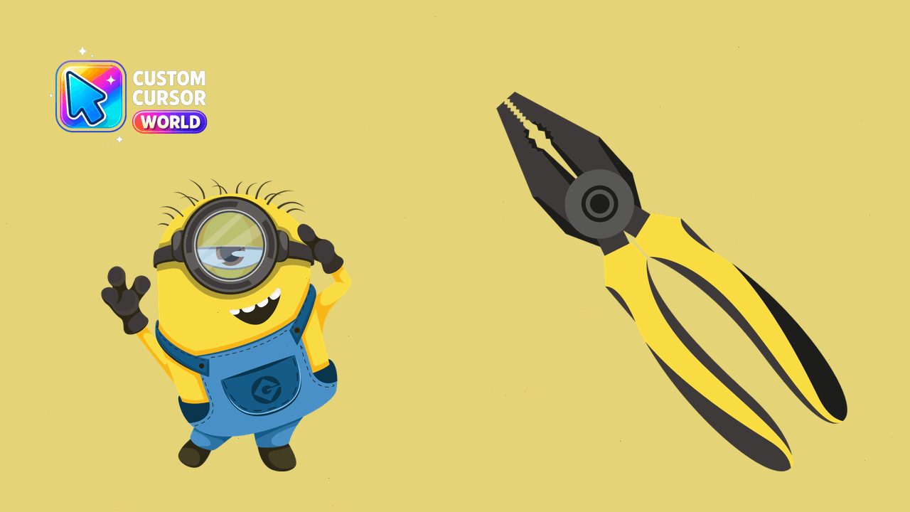 Cursor pack preview: Stuart the Minion Cursor Pack