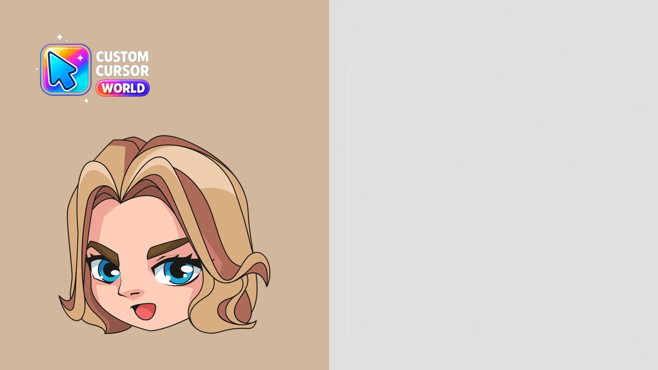 Cursor pack preview: Sue Storm Custom Cursor Pack for Chrome and Edge