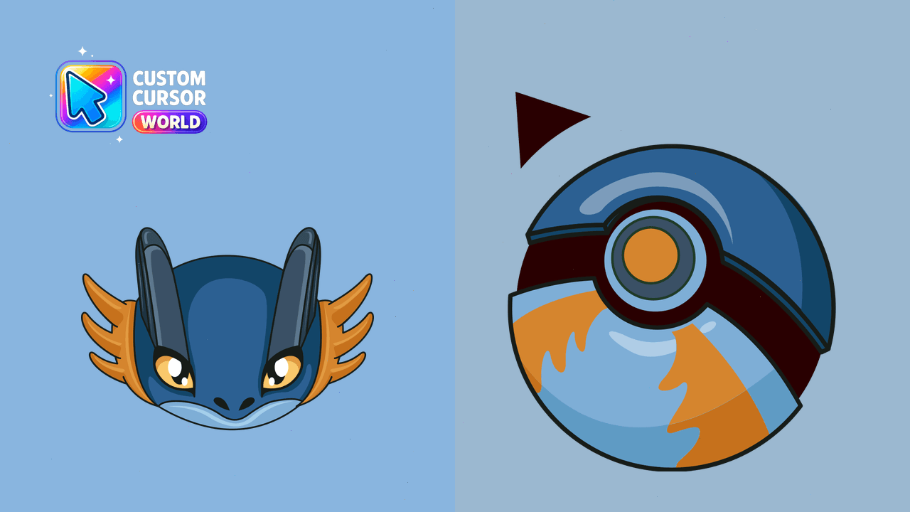 Cursor pack preview: Custom Swampert Cursor Pack
