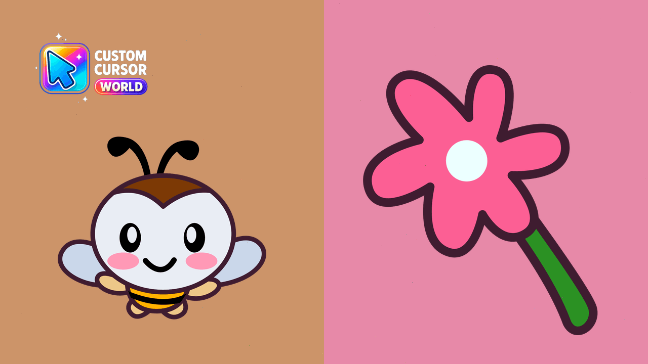 Cursor pack preview: Sweetcoron Custom Cursor Pack for Browsers