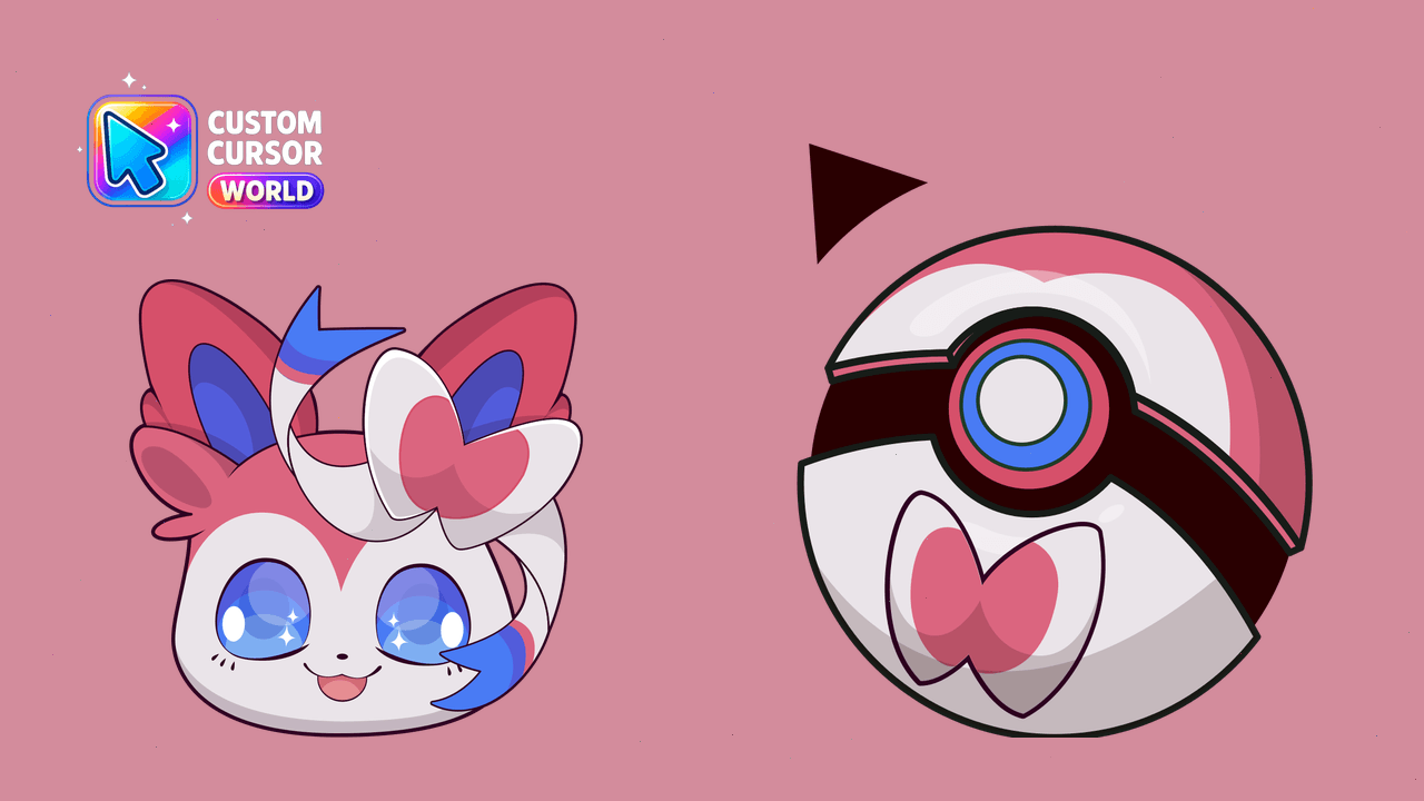 Cursor pack preview: Whimsical Sylveon Cursor Pack