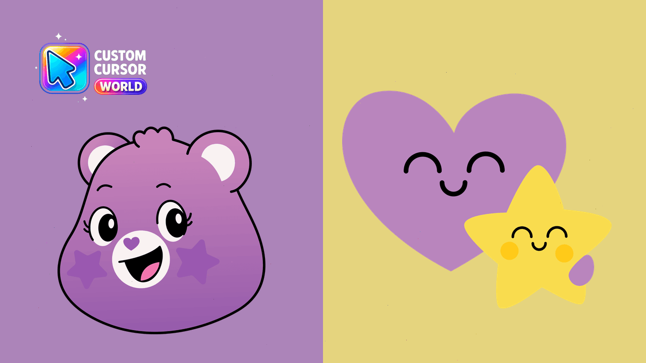 Cursor pack preview: Custom Cursor Pack - Care Bear Collection