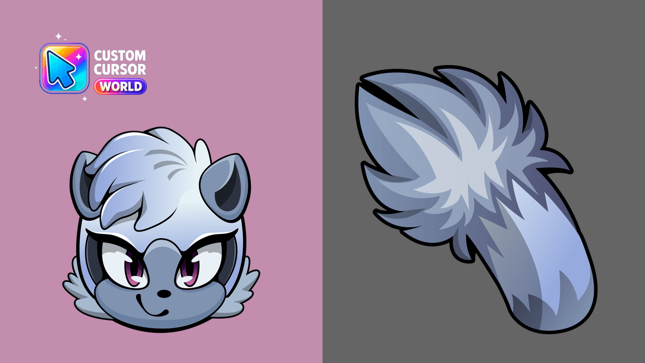 Cursor pack preview: Tangle the Lemur Custom Cursor Pack for Chrome & Edge
