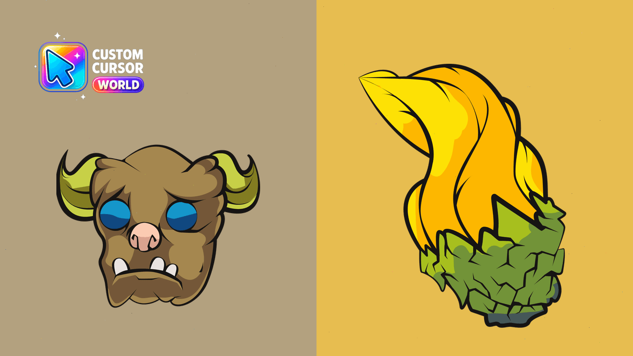 Cursor pack preview: Tendraam Custom Cursor Pack for Chrome and Edge