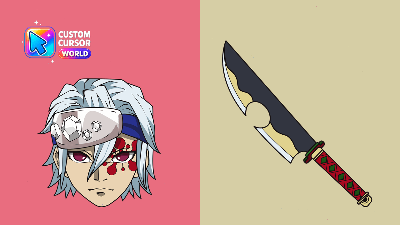 Cursor pack preview: Tengen Uzui Custom Cursor Pack