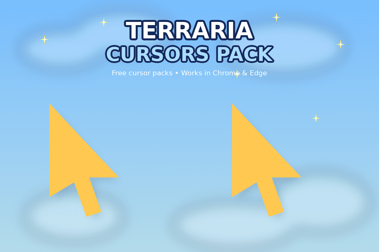 Terraria Cursors Collection - Custom cursor collection preview. Discover a wide range of stunning cursor designs in the Terraria Cursors Collection.