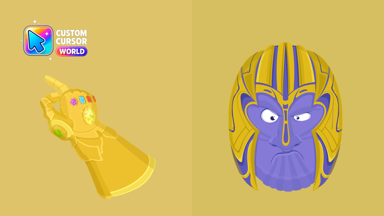 Cursor pack preview: Thanos Cursor Pack